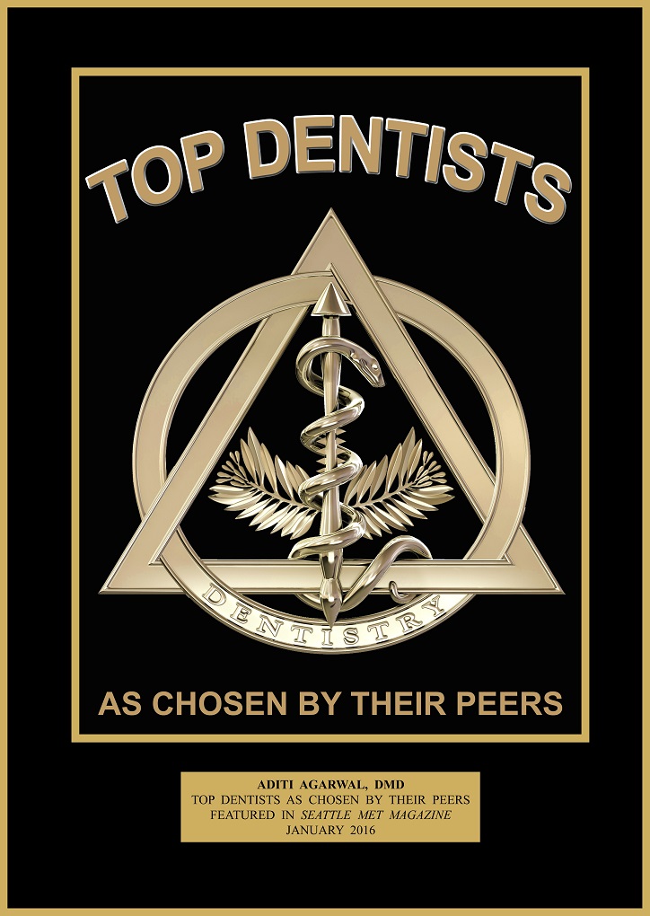 Voted top Seattle Dentist 2016, 2017, 2018